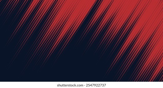 Fondo de grunge abstracto negro y rojo con medio tono estilo de arte moderno fondo deportivo Ilustración vectorial abstracta eps 10