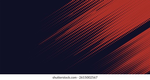 Black and red abstract grunge background with halftone style modern arts sport background abstract