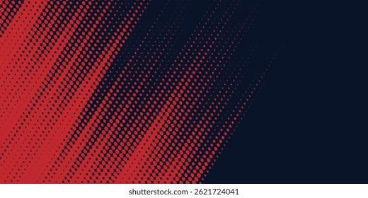 Black and red abstract grunge background with halftone style modern arts sport background abstract vector illustration