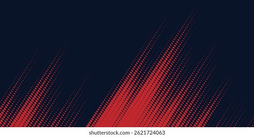 Fondo abstracto del grunge del negro y del rojo con la Ilustración vectorial abstracta del fondo del deporte de las artes modernas del estilo del halftone