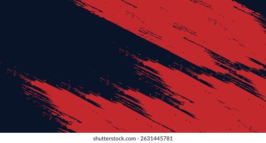 Black and red abstract grunge background with halftone style modern arts sport background abstract vector illustration