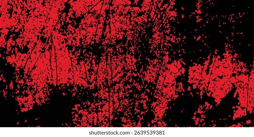 Black and red abstract grunge background with halftone style modern grunge arts