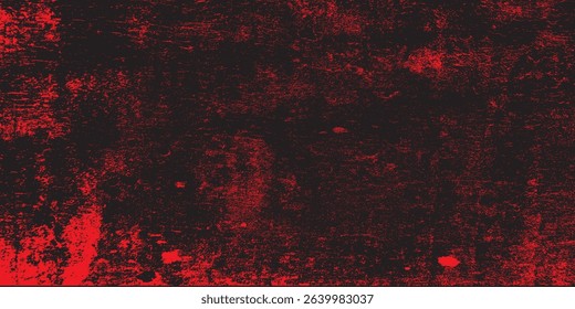 Black and red abstract grunge background with halftone style modern grunge.modern art