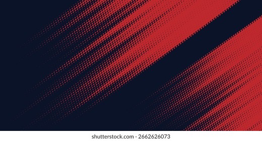 Fondo abstracto del grunge del negro y del rojo con el fondo abstracto del deporte de las artes modernas del estilo del medio tono