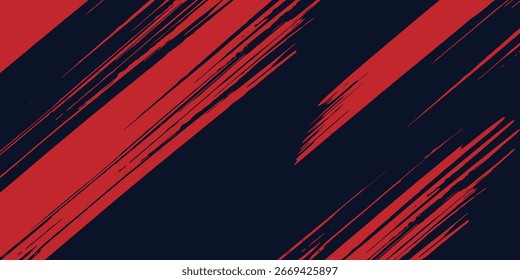 Black and red abstract grunge background with halftone style modern arts grunge sport .Vector ilustration