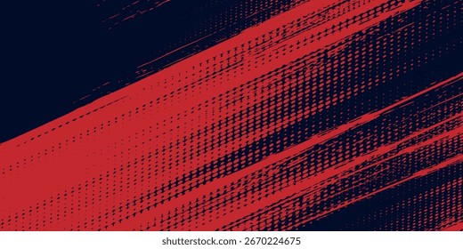 Schwarz-roter abstrakter farbiger Hintergrund mit Halbtonstil abstraktes modernes Kunstdesign