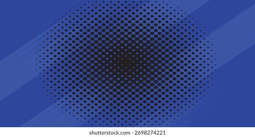 Black and red abstract grunge background with halftone style modern arts sport background abstract