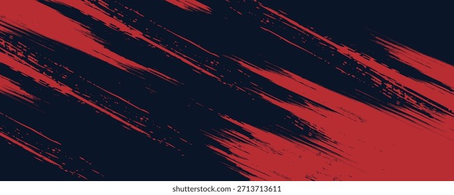 Fondo abstracto del grunge del negro y del rojo con el fondo abstracto del deporte de las artes modernas del estilo del halftone textura eps10 del Vector

