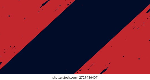 Fondo de grunge abstracto negro y rojo con estilo de medio tono arte moderno grunge deporte. eps 10