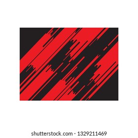 Black Red Art