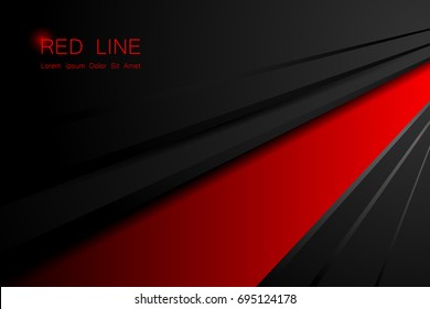 Black and red background