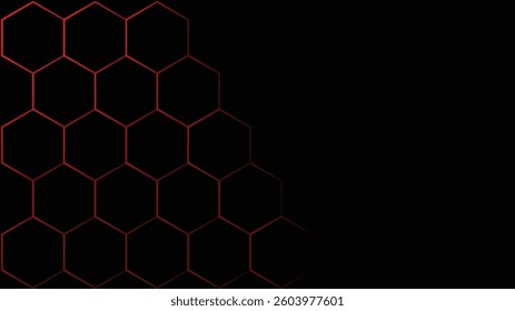 Black and red background design. illustration 