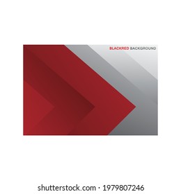 SCHWARZ-ROTER HINTERGRUND-VORLAGE FÜR BANNER- UND POSTER-DESIGN ABSTRAKT
