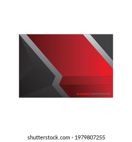 PLANTILLA DE FONDO NEGRO Y ROJO PARA EL ABSTRACTO DE DISEÑO DE CARTELES Y CARTELES