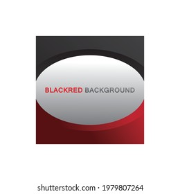 PLANTILLA DE FONDO NEGRO Y ROJO PARA EL ABSTRACTO DE DISEÑO DE CARTELES Y CARTELES