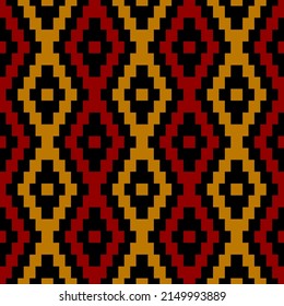 black red and blue repetitive background. classic abstract geometric ornament. vector seamless pattern. fabric swatch. wrapping paper. continuous print. design element for home decor, apparel, textile