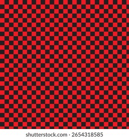 black red checkered meter pattern fashion texture surface background wallpaper eps 10 vector.