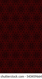 black and red color floral pattern. vector illustration. For design, wallpaper, card, banner, flyer. Ethnic ornament