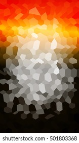black and red color polygonal background. origami style. vector illustration. for design, brochure, wallpaper