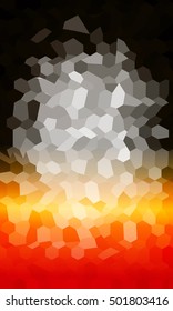 black and red color polygonal background. origami style. vector illustration. for design, brochure, wallpaper