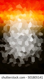 black and red color polygonal background. origami style. vector illustration. for design, brochure, wallpaper