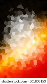black and red color polygonal background. origami style. vector illustration. for design, brochure, wallpaper