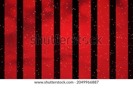 Black and Red color vertical strips background. Stripe pattern. Stripe seamless pattern vector. Seamless background Christmas or winter theme Background with Red and Black lines. Vector illustration.
