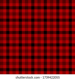 Black and red colors modern tartan plaid Scottish seamless pattern.Texture from plaid,tablecloths, clothes, shirts, dresses, jacket, skirt, paper, blankets and other textile products.