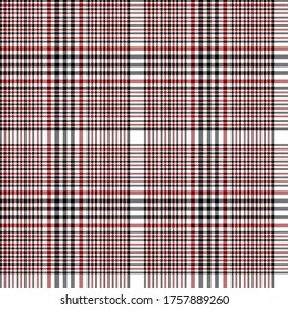 Black, Red and Black colors modern tartan plaid Scottish seamless pattern.Texture from plaid,tablecloths, clothes, shirts, dresses, jacket, skirt, paper, blankets and other textile products. 