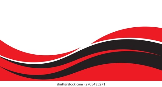 Preto e vermelho formas curva vetor fundo.eps.10