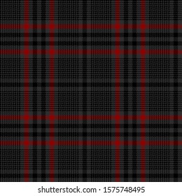 Black, Red and Dark grey modern tartan plaid Scottish seamless pattern.Texture from plaid,tablecloths, clothes, shirts, dresses, jacket, skirt, paper, blankets and other textile products.Check pattern