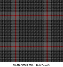 Black, Red and Dark grey modern tartan plaid Scottish seamless pattern.Texture from plaid, tablecloths, clothes, shirts, dresses, jacket, skirt, paper, blankets and other textile products.