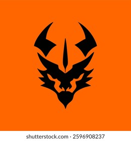 Black and Red, Demon LOgo, Game Art, Art