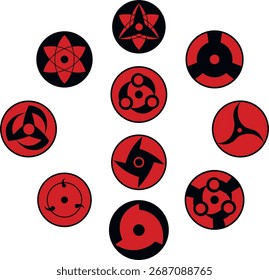Ojos del clan uchiha