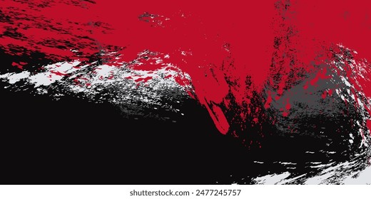 Fondo de textura de grunge sucio negro y rojo