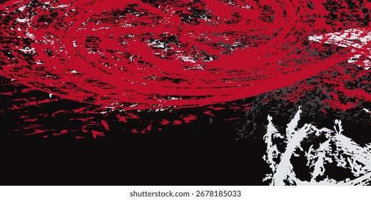 Black and red dirty grunge texture background