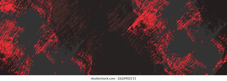black red dragon decal brush fire volcano lava sakura Asia Japan anime style illustration sporty background banner, vector. modern.