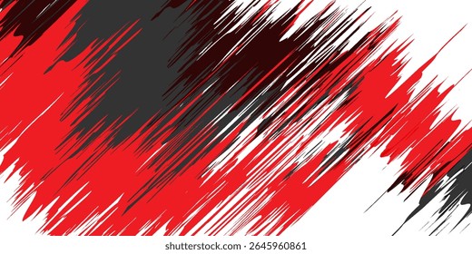black red dragon decal brush fire volcano lava sakura Asia Japan anime style illustration sporty background banner,