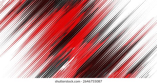 black red dragon decal brush fire volcano lava sakura Asia Japan anime style illustration sporty background banner, eps10.