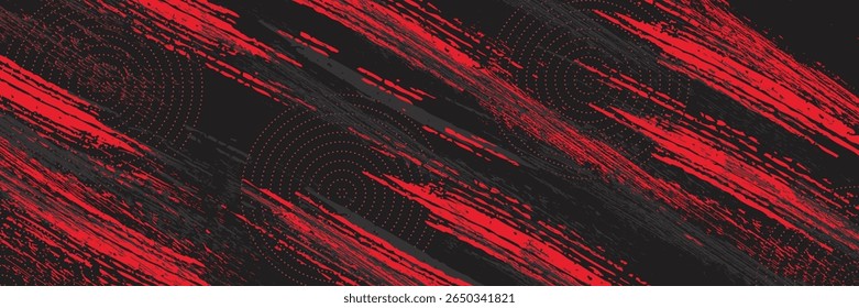 black red dragon decal brush fire volcano lava sakura Asia Japan anime style illustration