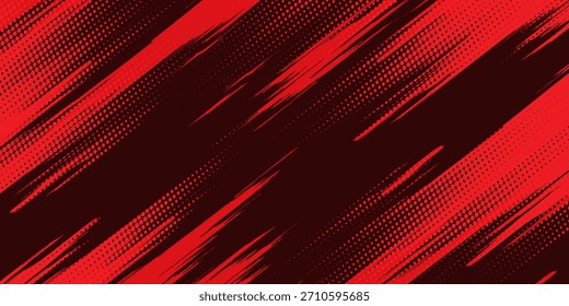 black red dragon decal brush fire volcano lava sakura Asia Japan anime style illustration sporty background. modern