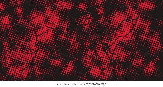 black red dragon decal brush fire volcano lava sakura Asia Japan anime style illustration sporty background banner, vector.