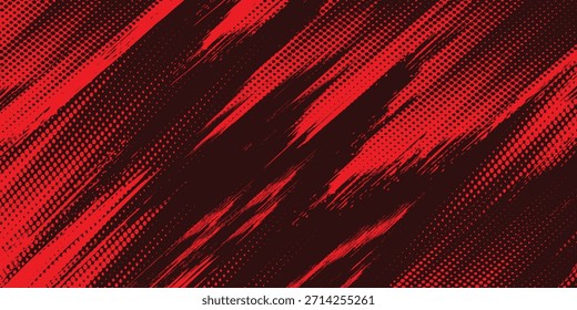 black red dragon decal brush fire volcano lava sakura Asia Japan anime style illustration sporty background banner style illustration. modern