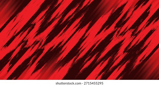 preto dragão vermelho decalque escova fogo vulcão lava sakura Ásia Japão estilo anime ilustração sporty fundo. moderno