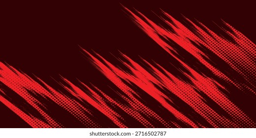 preto vermelho dragão decalque escova fogo vulcão lava sakura Ásia Japão anime estilo ilustração sporty fundo eps 10