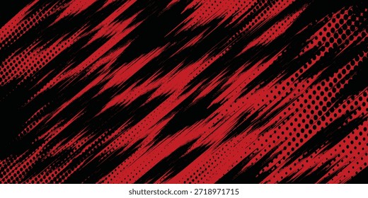 schwarz rot drachen dekal bürste feuer vulkan lava sakura asien japan anime style illustration sportlich hintergrund banner style illustration.
