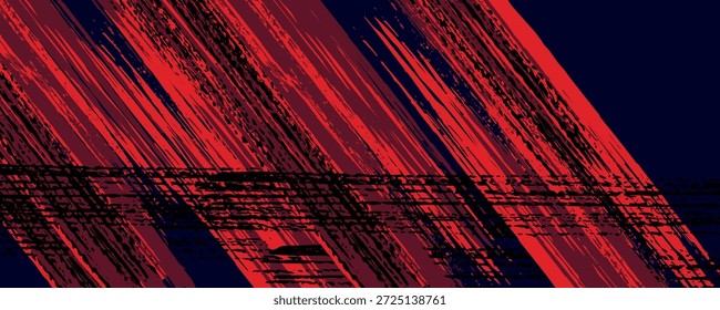schwarz rot drachen dekal bürste feuer vulkan lava sakura asien japan anime style illustration sportlich hintergrund banner style illustration. sport.modern

