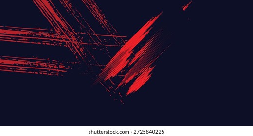 negro rojo dragón calcomanía pincel fuego volcán lava sakura Asia Japón anime estilo ilustración fondo deportivo Anuncio estilo ilustración. sport.modern