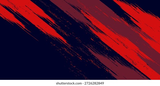 black red dragon decal brush fire volcano lava sakura Asia Japan anime style illustration sporty background banner style illustration. sport.modern	
