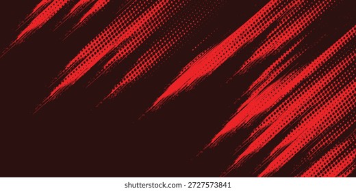 negro rojo dragón calcomanía pincel fuego volcán lava sakura Asia Japón anime estilo ilustración fondo deportivo Anuncio estilo ilustración. moderno